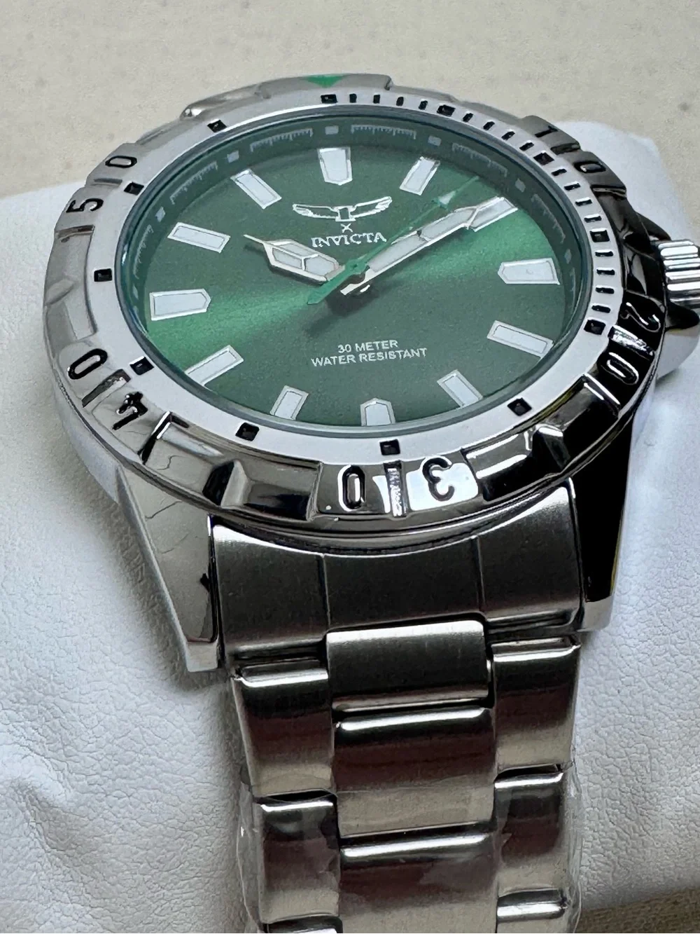 Invicta Men’s 42mm Green Dial Quartz Watch NWT